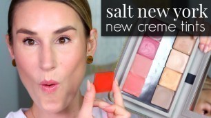 'SALT NEW YORK CREME TINT PRO | Vegan, Clean, Professional Makeup | GRWM + Swatches'