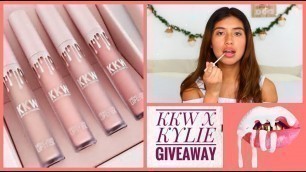 'KKW X Kylie Cosmetics GIVEAWAY + FAIL ?!?! | Review & Giveaway (CLOSED)'