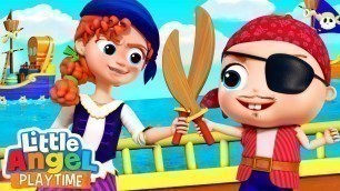'I Love My Babysitter Song | Fun Sing Along Songs by Little Angel Playtime'