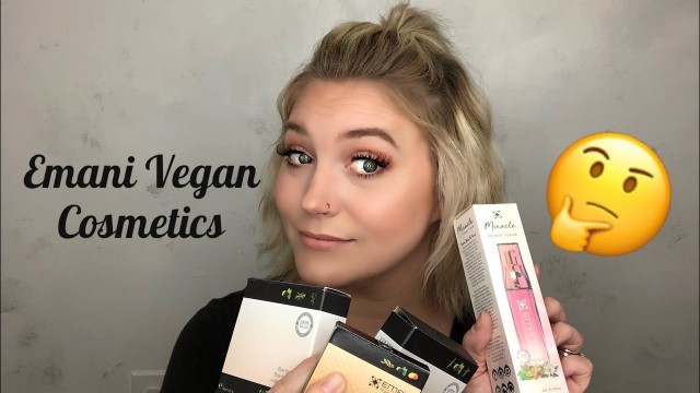 'Emani Vegan Cosmetics review'