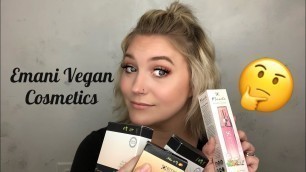 'Emani Vegan Cosmetics review'