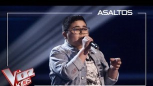 'Alan Brizuela canta \'Ya me enteré\' | Asaltos | La Voz Kids Antena 3 2019'