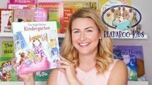 'The Night Before Kindergarten Read Aloud | Kids Books | Read Along'