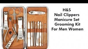 'H&S Nail Clippers Manicure Set Grooming Kit'