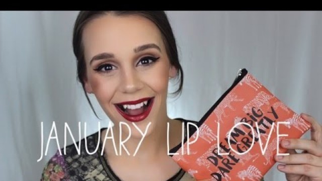 'January Lip Love Unbagging | Vegan Cosmetics Subscription Service'