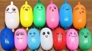 'Making Slime with Funny Balloons - Satisfying Slime video'