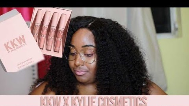 'KKW x Kylie Cosmetics Creme Lip Collection'
