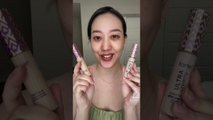 'NEW vs OLD Tarte Shape Tape on very dark circles! Ultra Creamy Concealer Comparison'