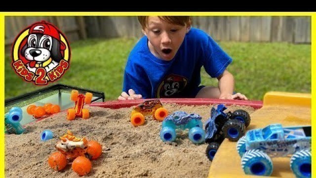 'Monster Jam Fire & Ice | Earth vs Surf