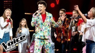 'Drużyna Dawida - \"Rozpalimy ogień\" - The Voice Kids Poland 2'