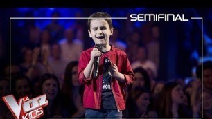 'Daniel García canta \'El Mundo\' | Semifinal | La Voz Kids Antena 3 2019'