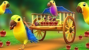 'Chitti Chilakamma - చిట్టి చిలకమ్మా - Parrots 3D Animation Telugu Rhymes For children - Telugu Songs'