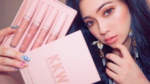 '【KKW×KYLIE】最新カイリーコスメのリップをレビュー！！'