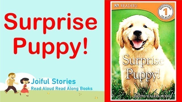 'Surprise Puppy! - Joiful Stories Read Aloud, Read Along Books'