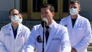 'WATCH LIVE: President Trump’s Physician Dr. Sean Conley With An Update From Walter Reed'