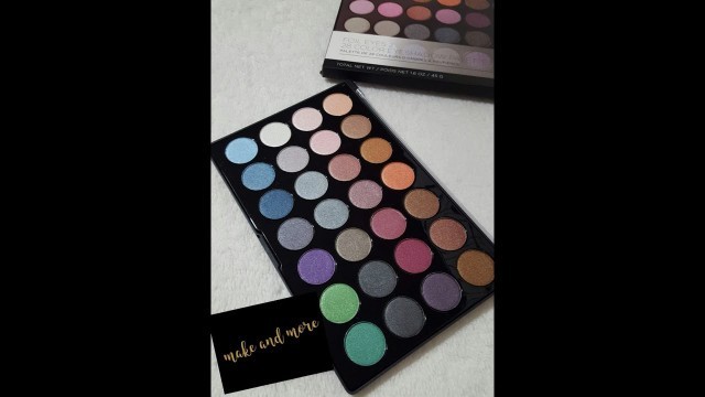 'Swatches Foil Eyes 2 palette / bh cosmetics'