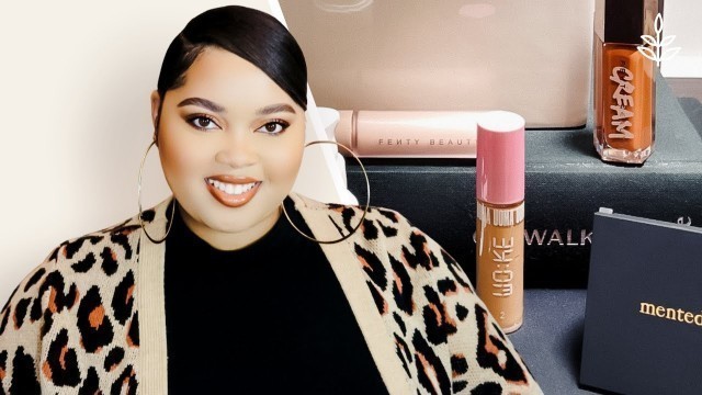 'Glam Makeup Tutorial Using Only Black-Owned Vegan Products with Kelsee | STYLEKINDLY With Me'