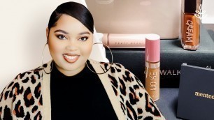 'Glam Makeup Tutorial Using Only Black-Owned Vegan Products with Kelsee | STYLEKINDLY With Me'