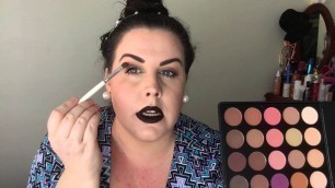 'Eye look using the morphe 35N palette & bh cosmetics foil eyes palette'