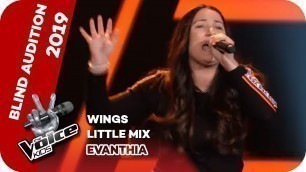'Little Mix - Wings (Evanthia) | Blind Auditions | The Voice Kids 2019 | SAT.1'