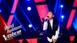 'ผักบุ้ง - วิญญาณ - Blind Auditions - The Voice Kids Thailand - 15 Apr 2019'