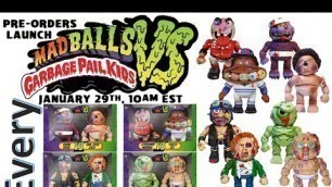 'Premium DNA Toys Madballs Vs. GPK Garbage Pail Kids 2-packs Action Figures Pre-orders 1/29/2022 10am'