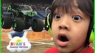 'Giant Monster Truck show and pit party with children play area family fun trip'