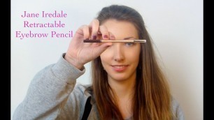 'Jane Iredale Retractable Brow Pencil Review + Demo'