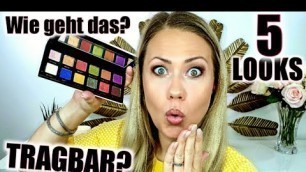 'Lethal Cosmetics x Jolina Mennen | 5 Looks mit einer Palette + Highlighter, Lipstick & Lipgloss'