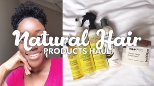 'Natural Hair Products Haul | Taliah Waajid, Eden Bodyworks & More'