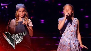 'Holly & Emily Performs ’Someone Out There\' | Blind Auditions | The Voice Kids UK 2019'