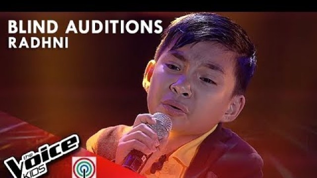 'Radhni Tiplan - I Who Have Nothing | Blind Auditions | The Voice Kids Philippines Season 4'