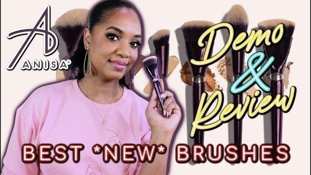 'Awesome *NEW* VEGAN MAKEUP BRUSHES!!!!!.....from Anisa Beauty!'