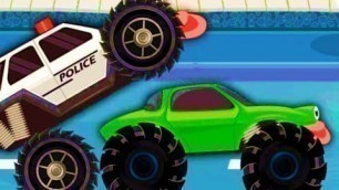 'Машинки мультик. МОНСТР ТРАК гонки мультик для детей / Monster Truck video for kids'