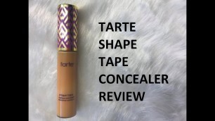 'Tarte Shape Tape Concealer Review || Sleek Simran'