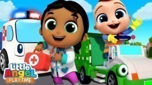 'Jobs Song | Fun Sing Along Songs by Little Angel Playtime'