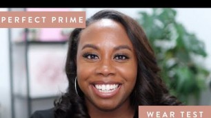 'Perfect Prime Primer Wear Test | Stevie-Marie | MENTED COSMETICS'