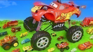 'Custom Lightning McQueen Monster Truck'