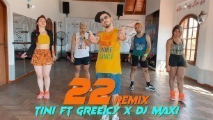 '22 REMIX Tini By Cesar James | Zumba Fitness| Cardio Extremo Cancún'