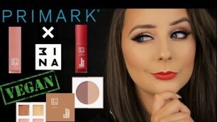 'TESTING NEW PRIMARK X 3INA VEGAN MAKEUP | EIMEAR MCELHERON'