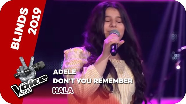 'Adele - Don\'t You Remember (Hala) | Blind Auditions | The Voice Kids 2019 | SAT.1'