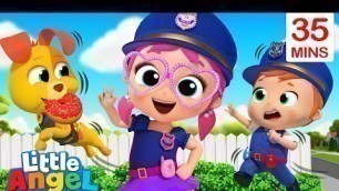 'Jill’s A Police Officer! + More Little Angel Kids Songs & Nursery Rhymes'
