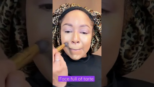 'Quick beat with tarte cosmetics #shorts #tarte #makeuptransformation'