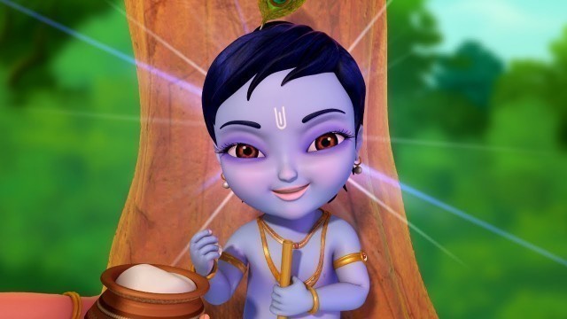 'Tarangam Tarangam and Little Krishna Telugu Rhymes Collection | Infobells'