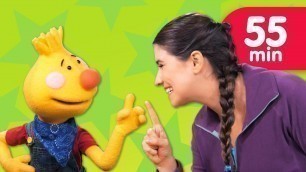 'One Little Finger from Sing Along With Tobee | + More Kids Songs | Super Simple Songs'