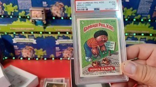 'Garbage Pail Kids Hit Parade Series 3 Opening'