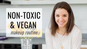 '5-minute NON-TOXIC Makeup Routine 