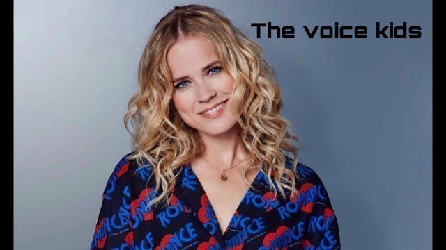 'The voice kids - Funny moments Ilse DeLange'