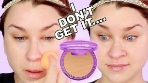 'NEW! Tarte SHAPE TAPE Powder Foundation Review/Wear Test/Natural Light/Close ups! | Beauty Banter'