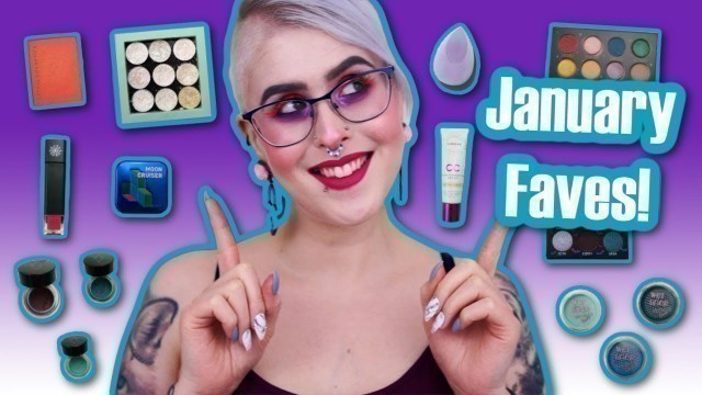 'January Makeup Favourites 2021│Indie Makeup│Lethal Cosmetics│Glisten Cosmetics ++│MakeupByAnnki'